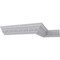 Ekena Millwork 4 3/4"H x 4 3/4"P x 6 3/4"F x 94 3/8"L, (3 1/8" Repeat), Jackson Egg and Dart Crown Moulding MLD04X04X06JA - alternate 7